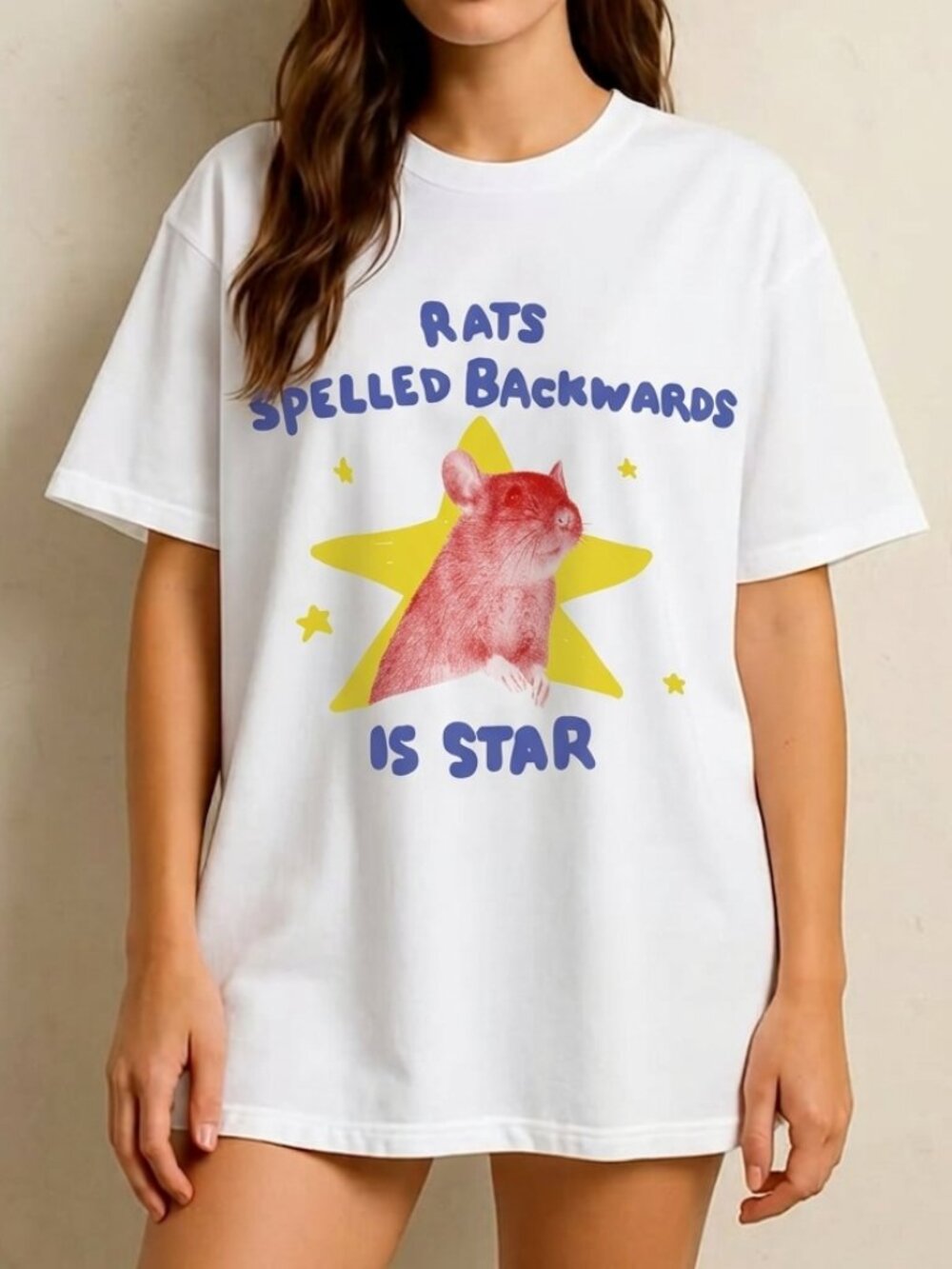 Rats Spelled Backwards Is Star Unisex Shirt